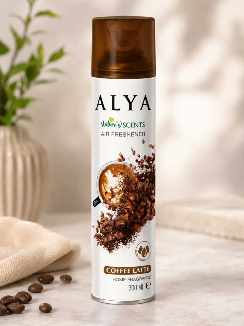 Alya Nature’s Scents Coffee Latte (Kawa Latte) – odświeżacz powietrza 300 ml