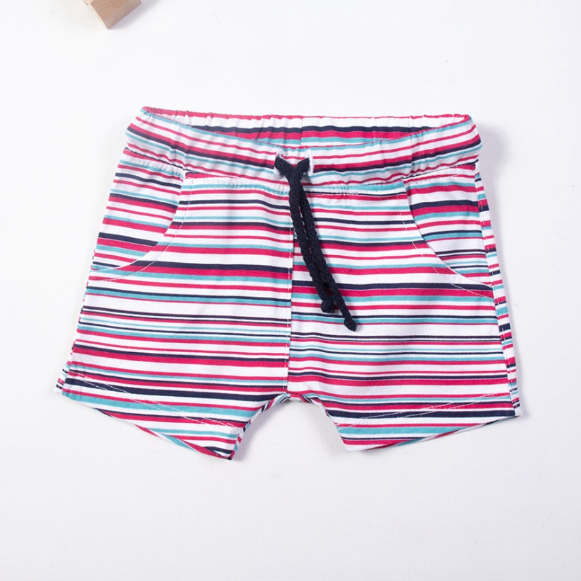 Szorty w Paski Karen – kolorowa wygoda na lato!