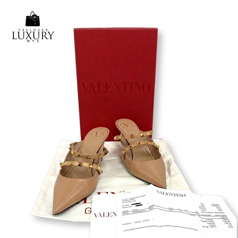 VALENTINO Rockstud Heels/Mules T70