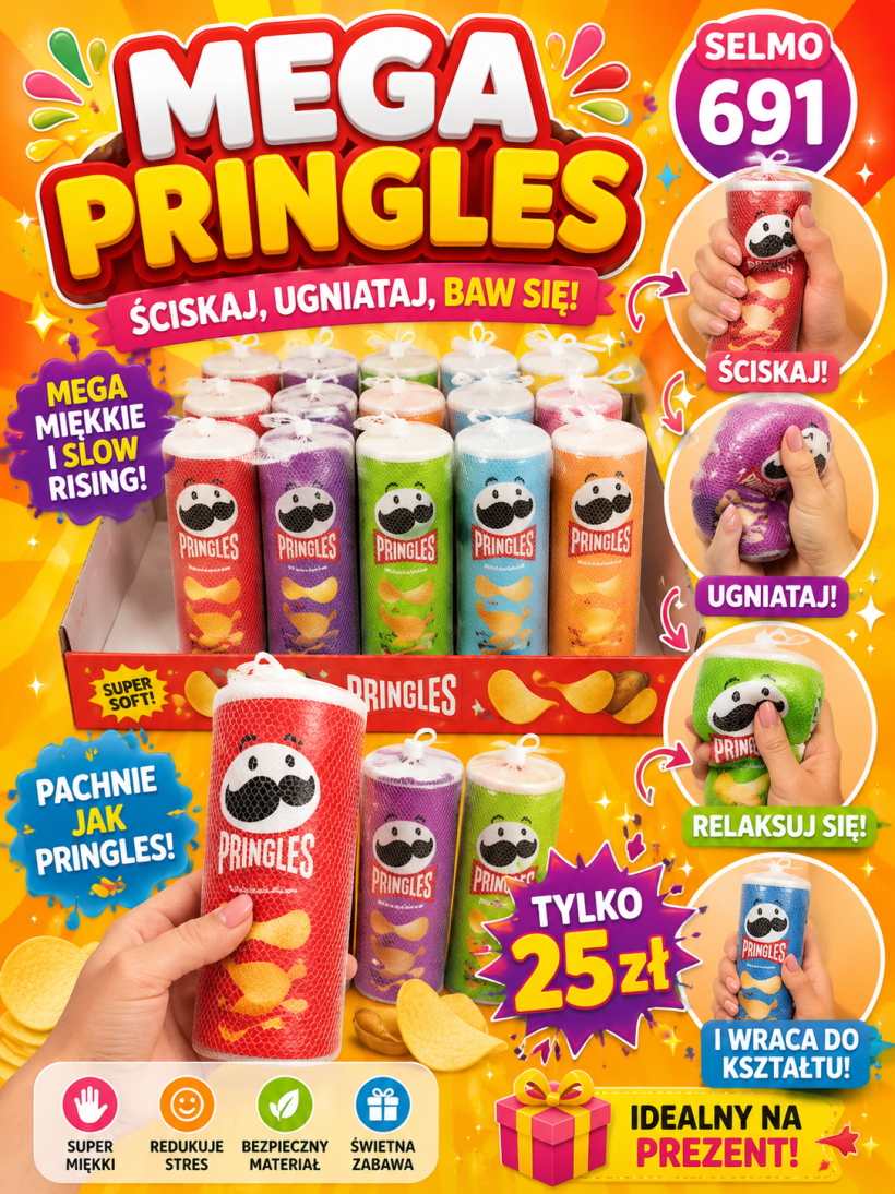 Gniotek pringles