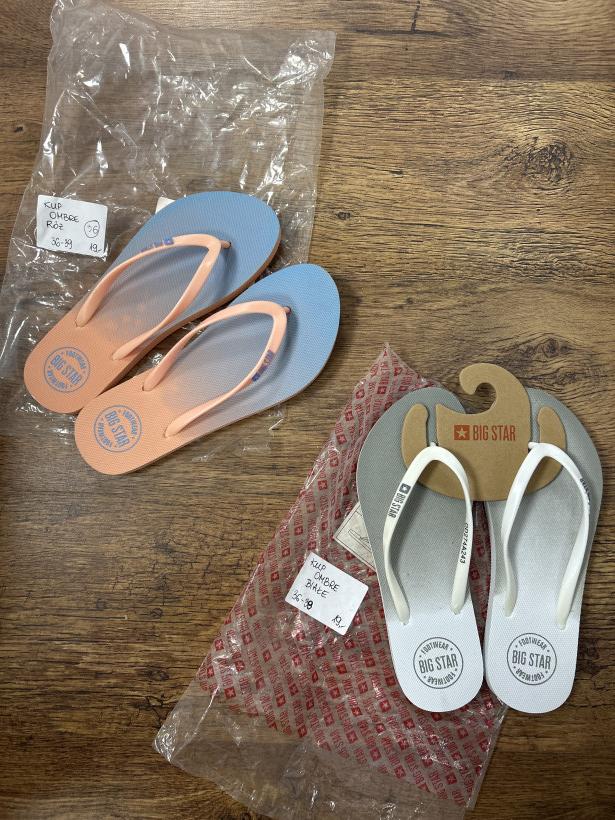 OMBRE japonka big star dd274a24-1/2/3/4 klapki 4 kolory