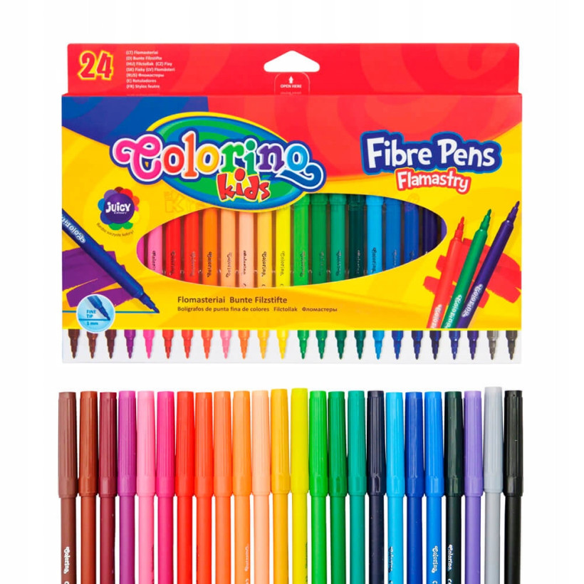 FLAMASTRY 24 KOLORY COLORINO