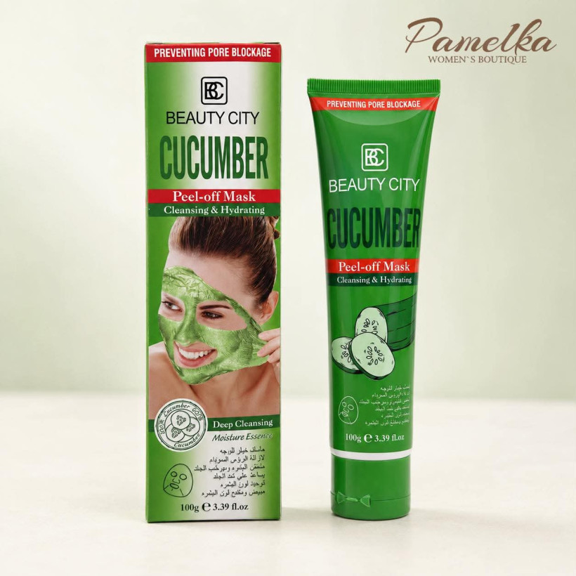 Ogórkowa maseczka peel-off  Beauty City Karel
