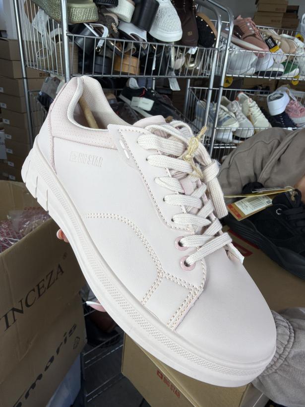 BEST 20 big star adidas NN274461 pudrowy adik trampek