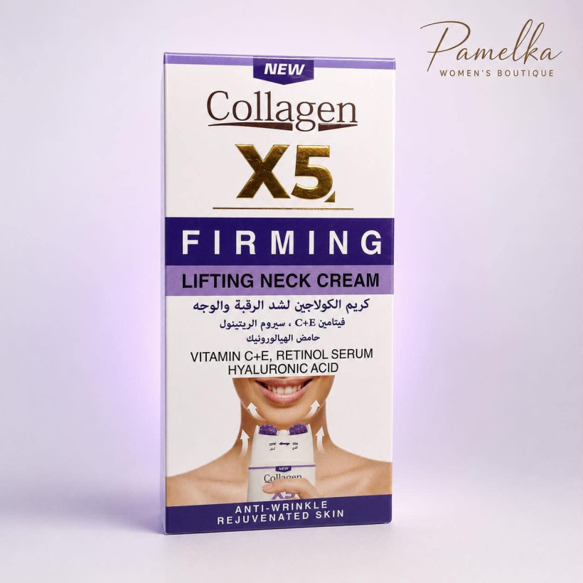 Collagen X5 - krem z aplikatorem do pielęgnacji szyi i okolic żuchwy Karel