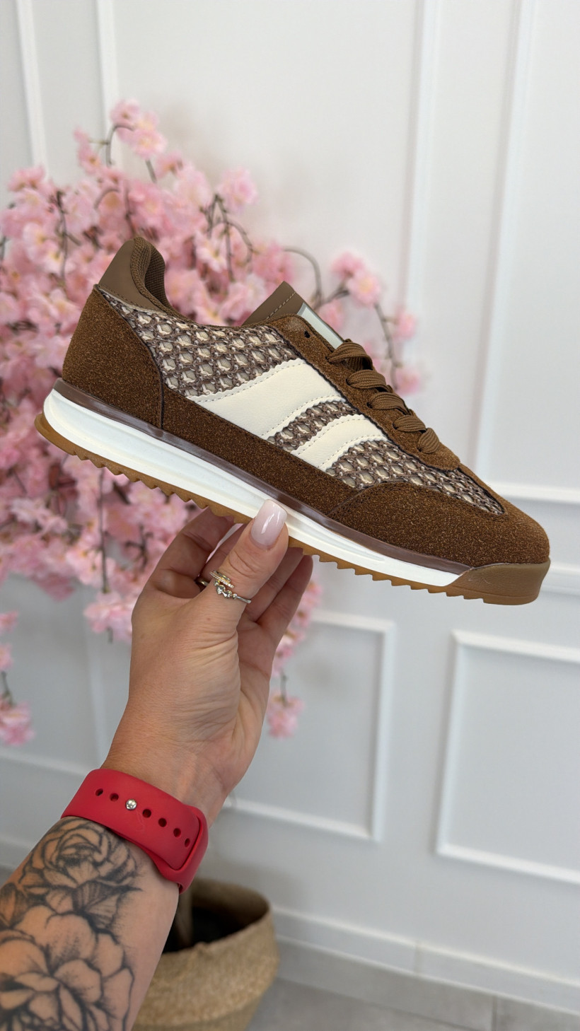 Adidaski z plecionką 15387