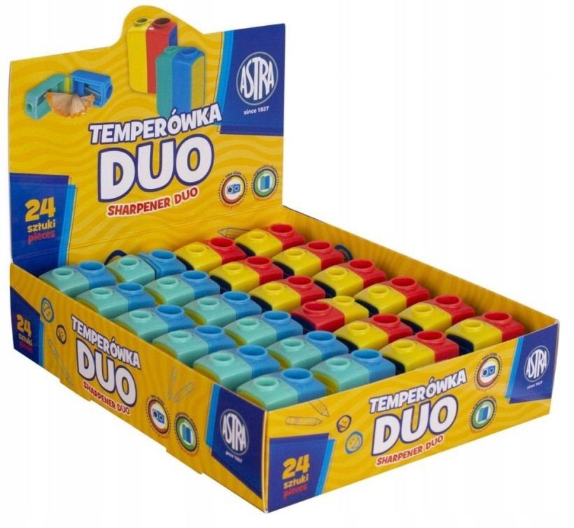 Temperówka Astra Duo z dwoma otworami. 4323