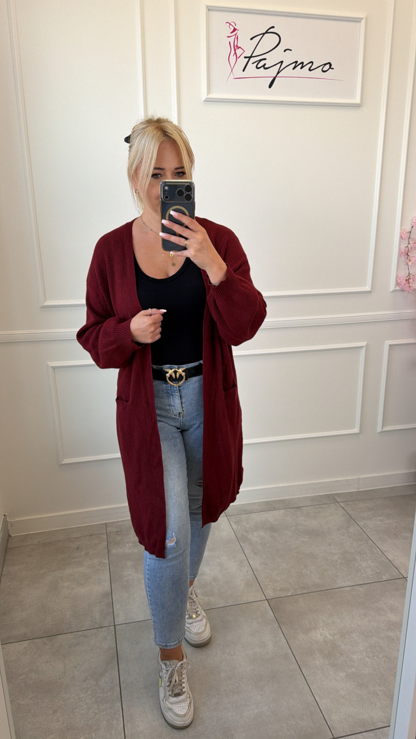 Sweter narzutka 15421