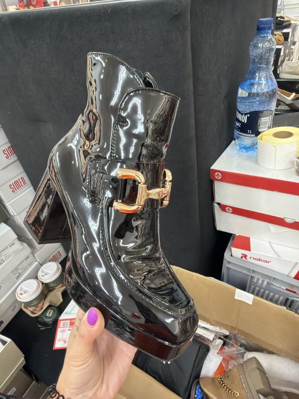 SIMEN 6 buty zimowe skóra polska produkcja 5646A