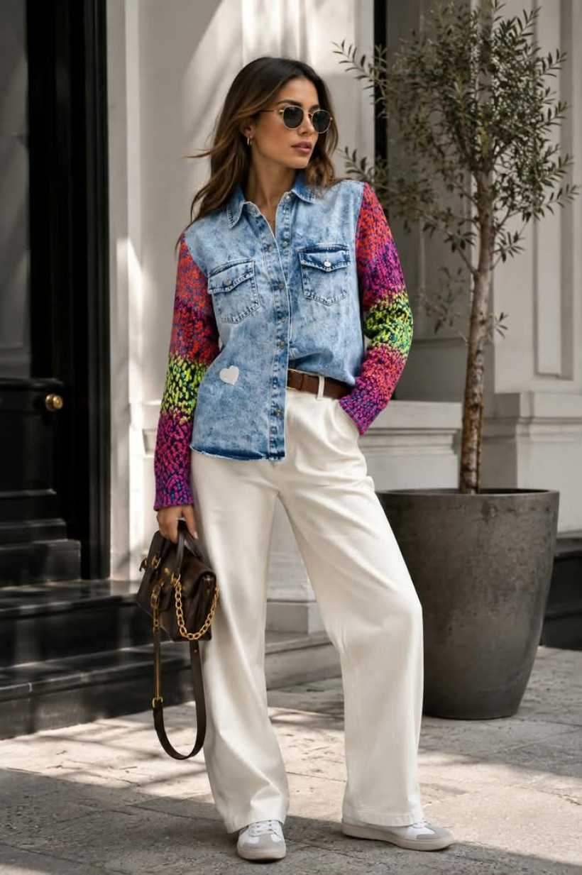 Katana jeans z ombre