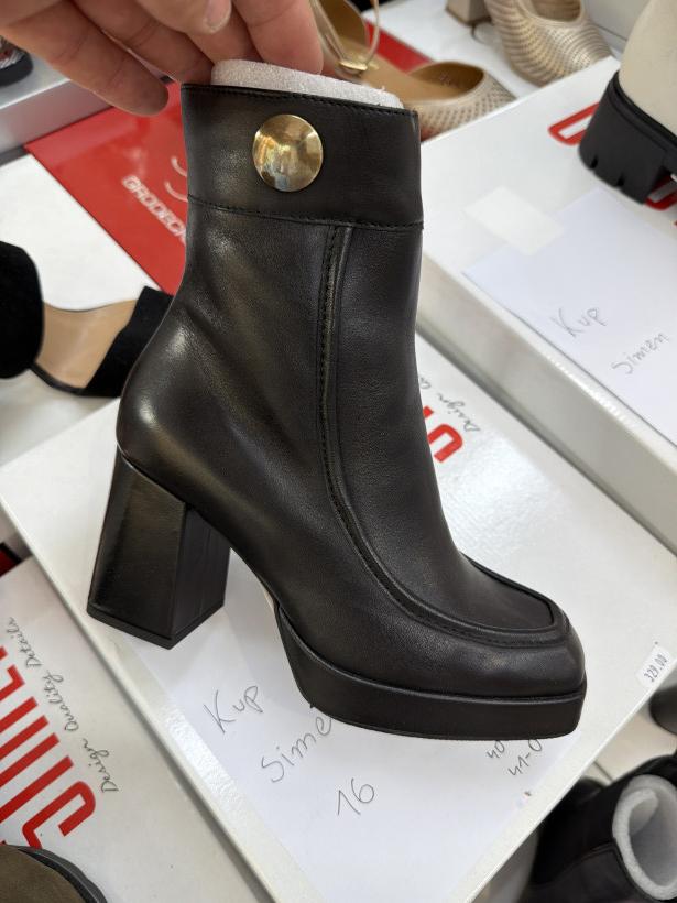 SIMEN 16 buty zimowe skóra polska produkcja 5589A