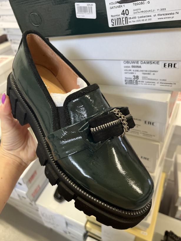 SIMEN 19 buty zimowe skóra polska produkcja 5609A
