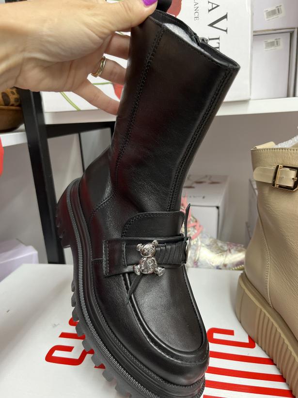 SIMEN 27 buty zimowe skóra polska produkcja 6425A