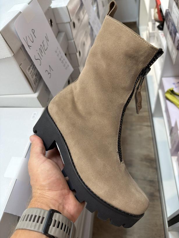 SIMEN 30  buty zimowe skóra polska produkcja 6373A