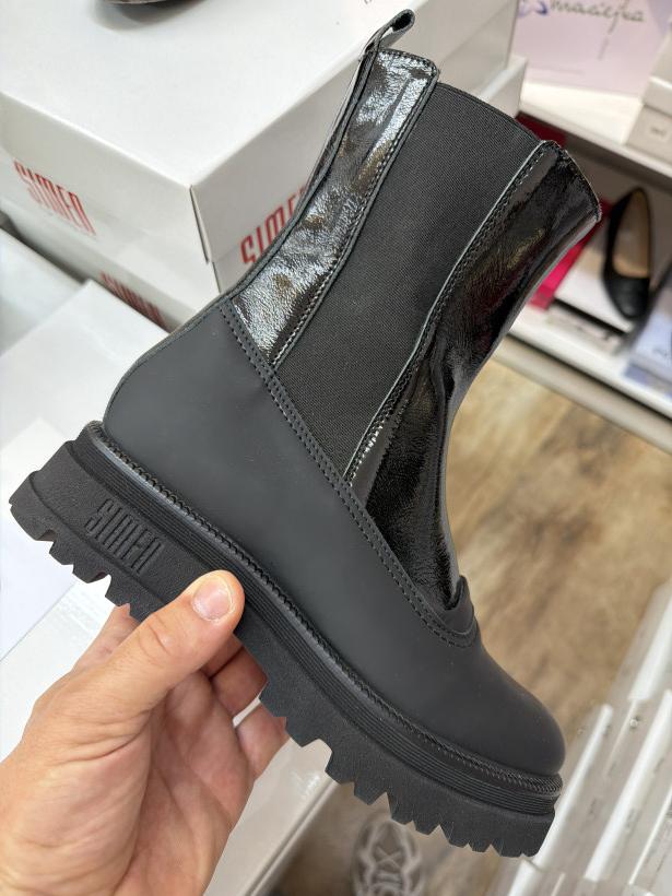 SIMEN 40  buty zimowe skóra polska produkcj