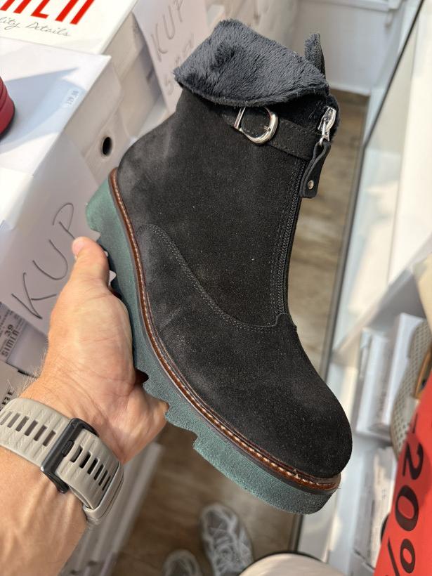 SIMEN 45 buty zimowe skóra polska produkcja 6338A