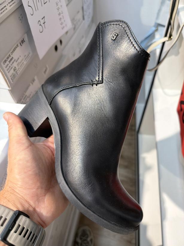 SIMEN 53  buty zimowe skóra polska produkcja