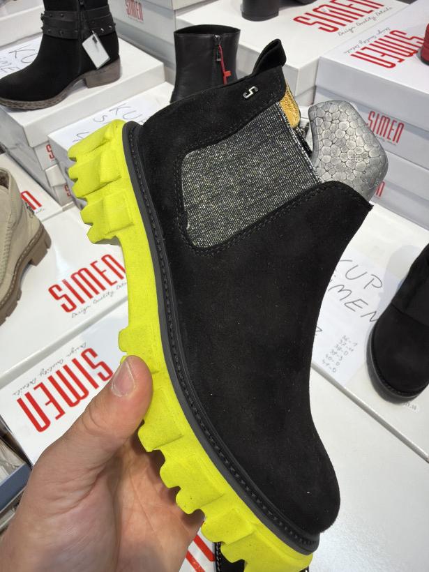 SIMEN 61 buty zimowe skóra polska produkcja