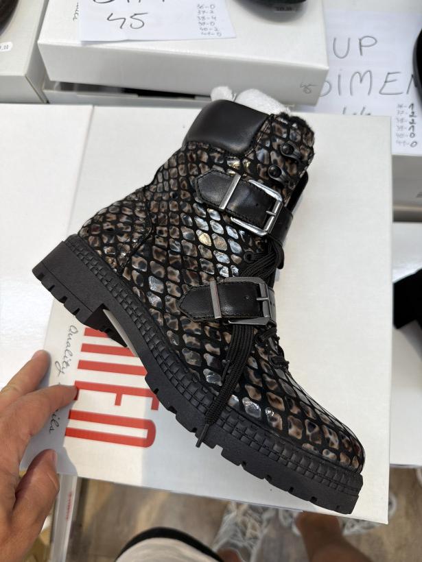 SIMEN 64 buty zimowe skóra polska produkcja
