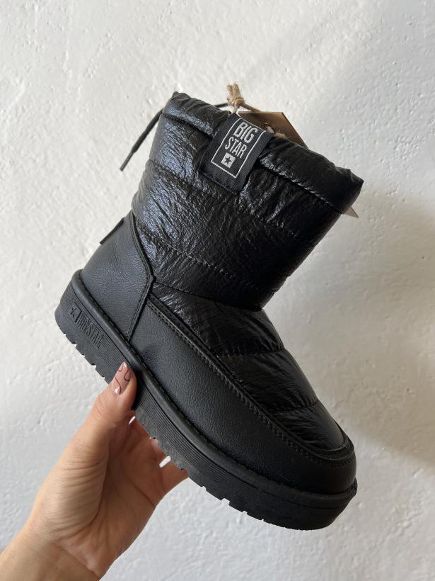 BAMBIK 2 śniegowiec big Star KK374220 czarny śniegowiec ugg