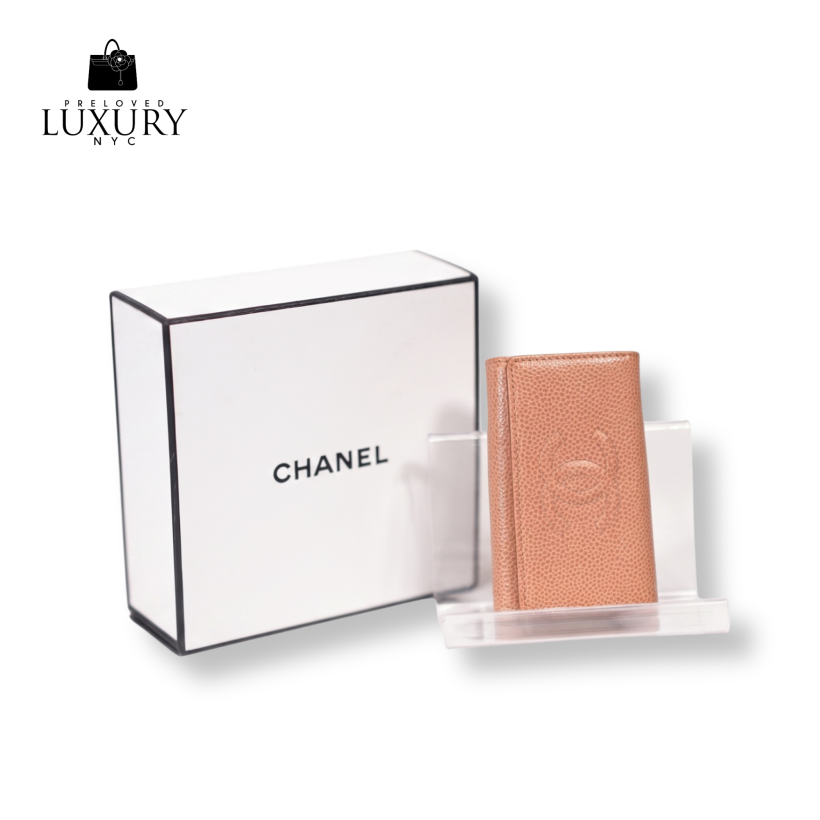 CHANEL Caviar Key Case