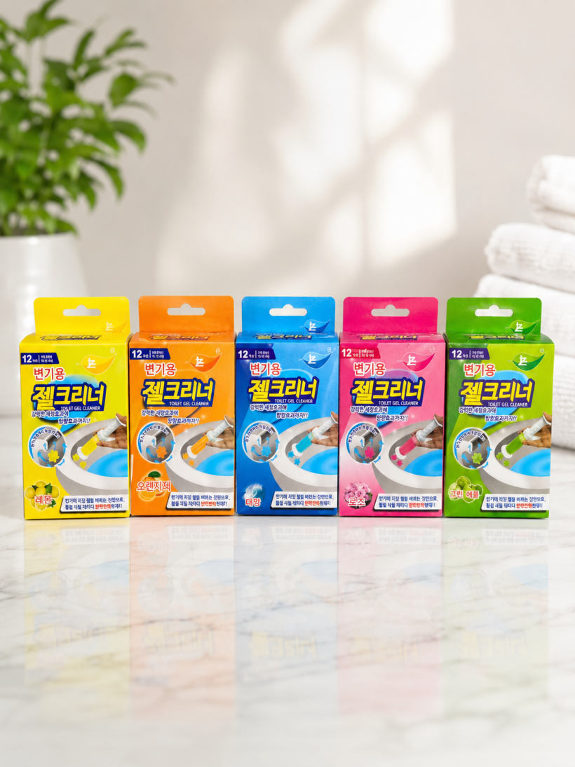Żelowy odświeżacz do WC Toilet Gel Cleaner – różne zapachy