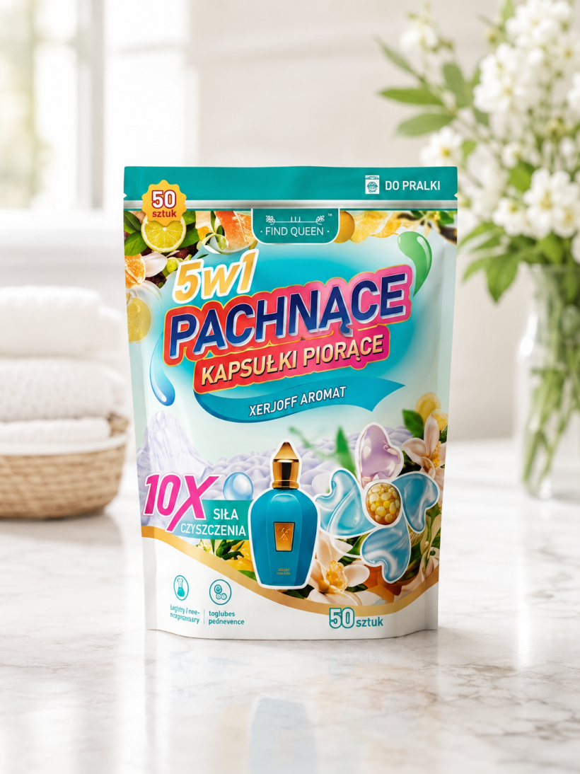Pachnące kapsułki piorące 5w1 Xerjoff Aromat 50 szt.