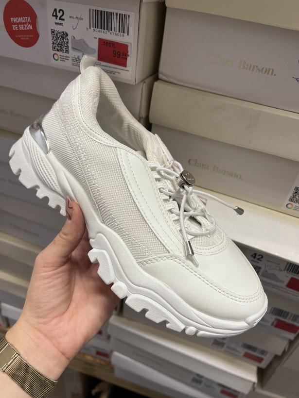 SPORTOWY 9 adik deezee ts5227k-19 biały adidas na gumki