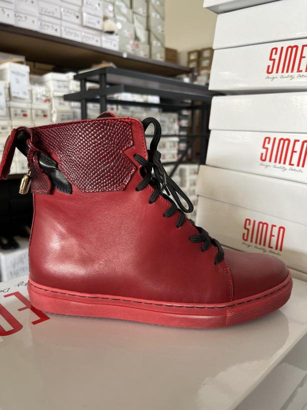 Simen 69 adidas kostka czerwona 09458