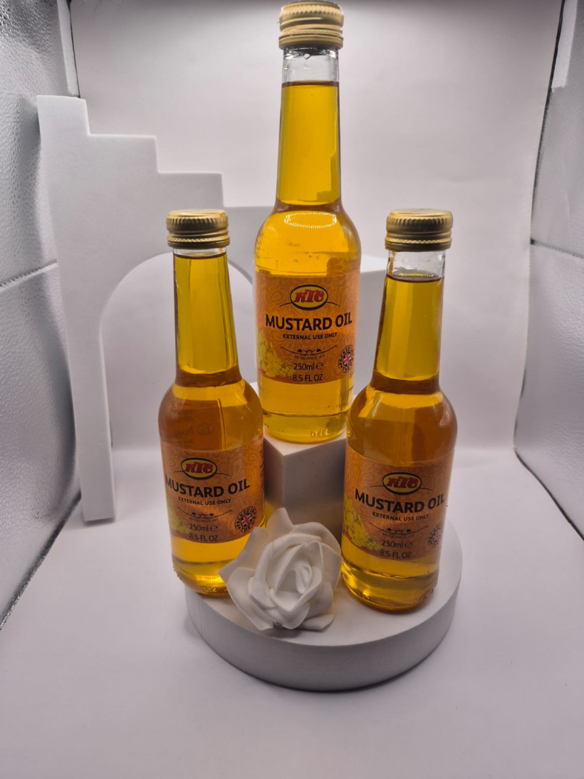 Olej musztardowy do masażu KTC 250 ml