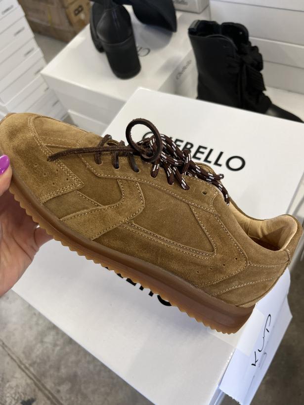 Bello 9 adidas karmelowy szeroki Chebello 543-000-PSK-S422 whisky 