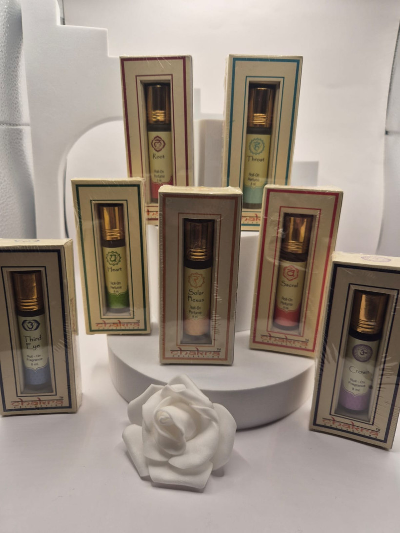 Olejeki perfumowane na czakry CHAKRA COLLECION 8ml