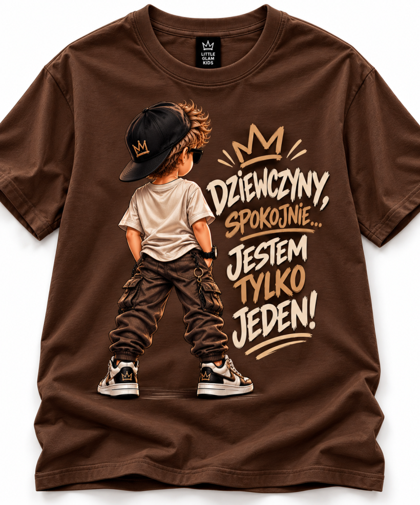 ZA T-shirt CZEKOLADA - dziewczyny spokojnie, jestem tylko jeden