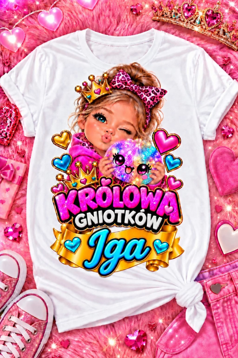 T-shirt DR Królowa Gniotków Iga 