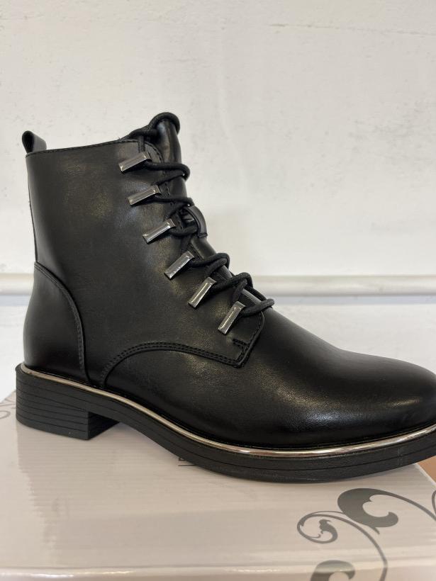 Goodin 8 botek za kostkę wiązany Goodin GD-WL-81 black