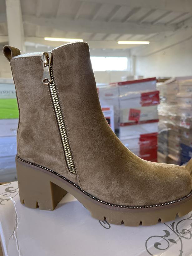 Goodin 13 botek na klocku beżowy z zamkiem Goodin HF322 khaki 