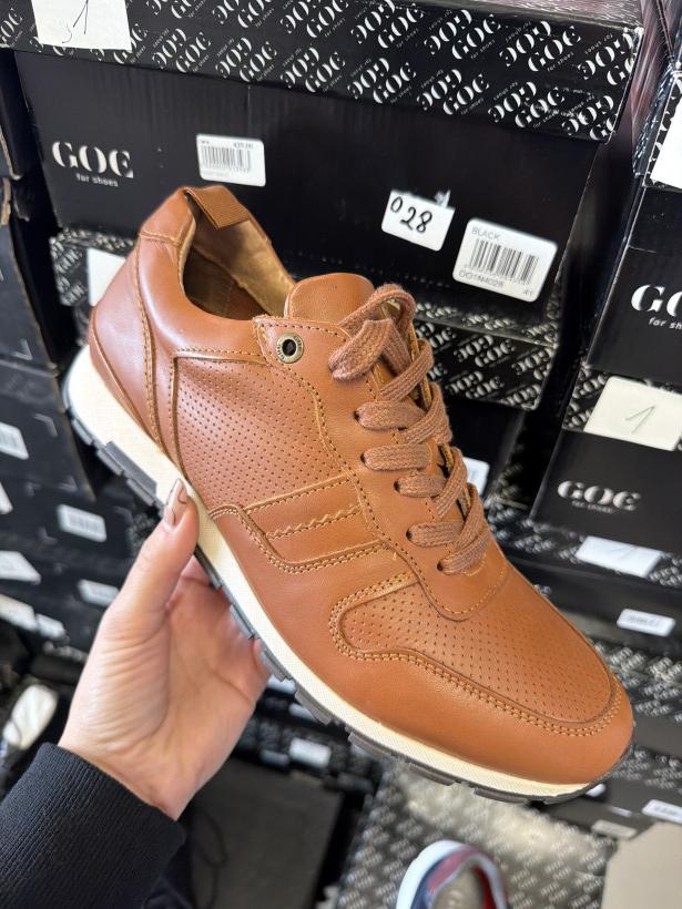MĘSKIE 14 adidas skóra jasny brąz goe gg1n3085