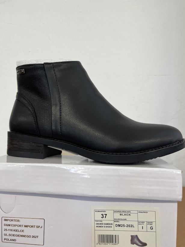 SABAT 2 sztyblet czany na zamek skora dm25-202l