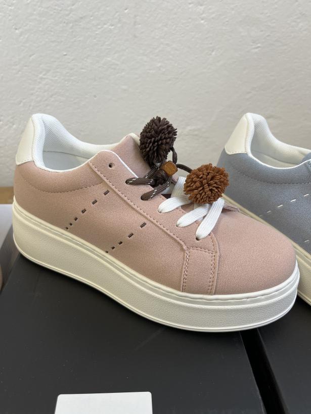 Wawa 23 adidas platforma roz pompon Hiszpania CD-5691 pink