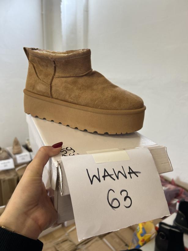 Wawa 63 śniegowiec karmelowy emu do kostki r27 camel