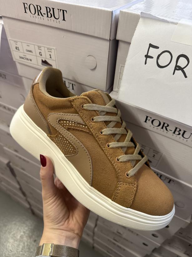 FOR 12 adidas karmelowy skóra z koralikami for-but 24ac726-w camel