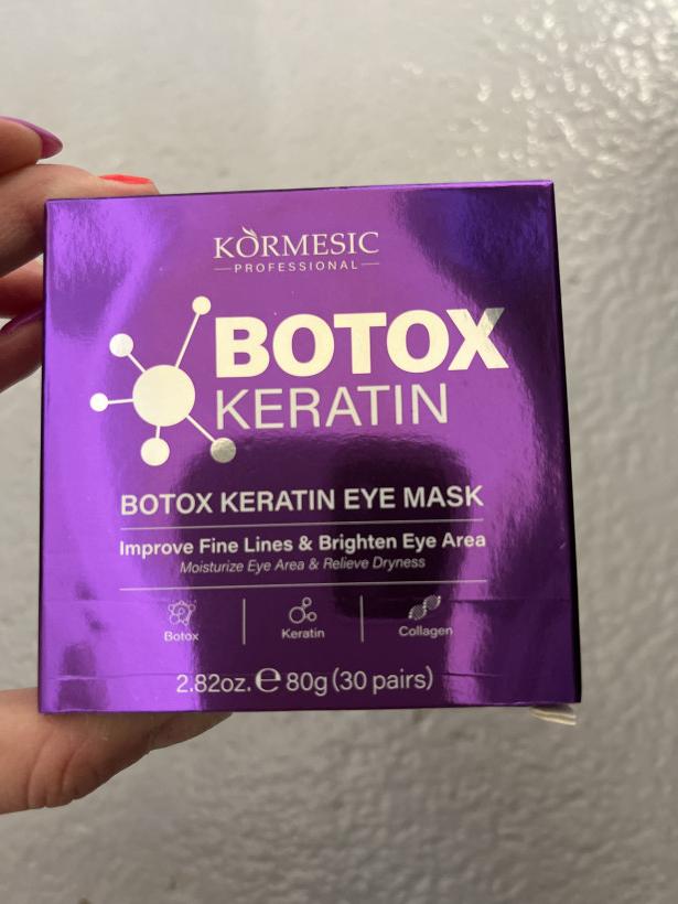 Płatki pod oczy Botox Keratin