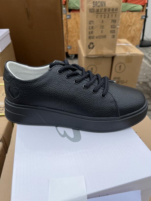 Enplus 22 czarny adidas groszkowany skóra naturalna FJ303-1 Black