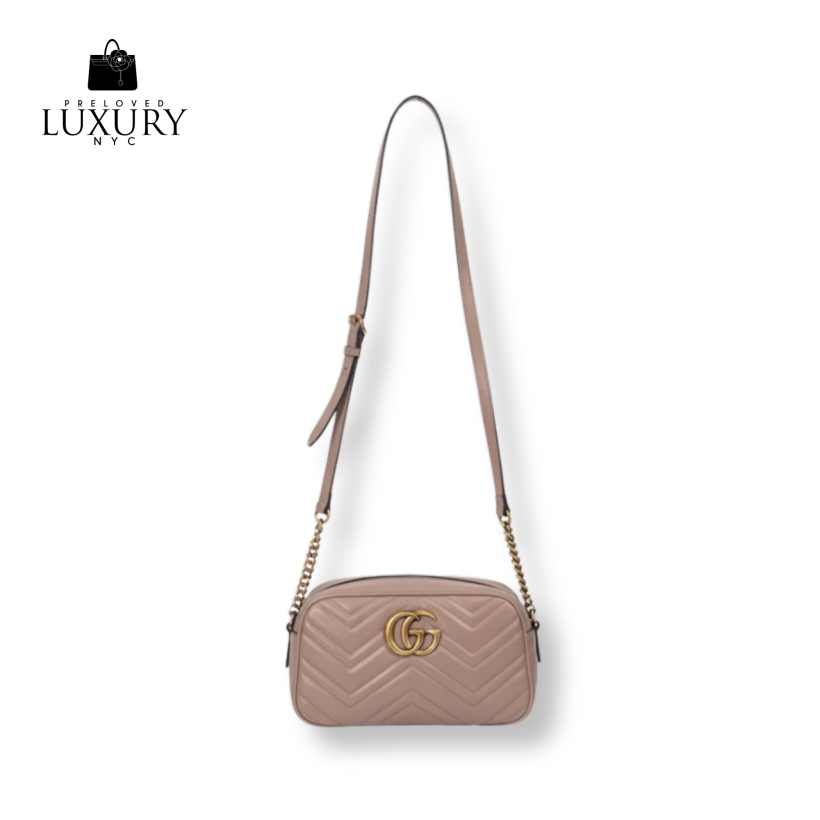 GUCCI GG Marmont Camera Shoulder Bag Small