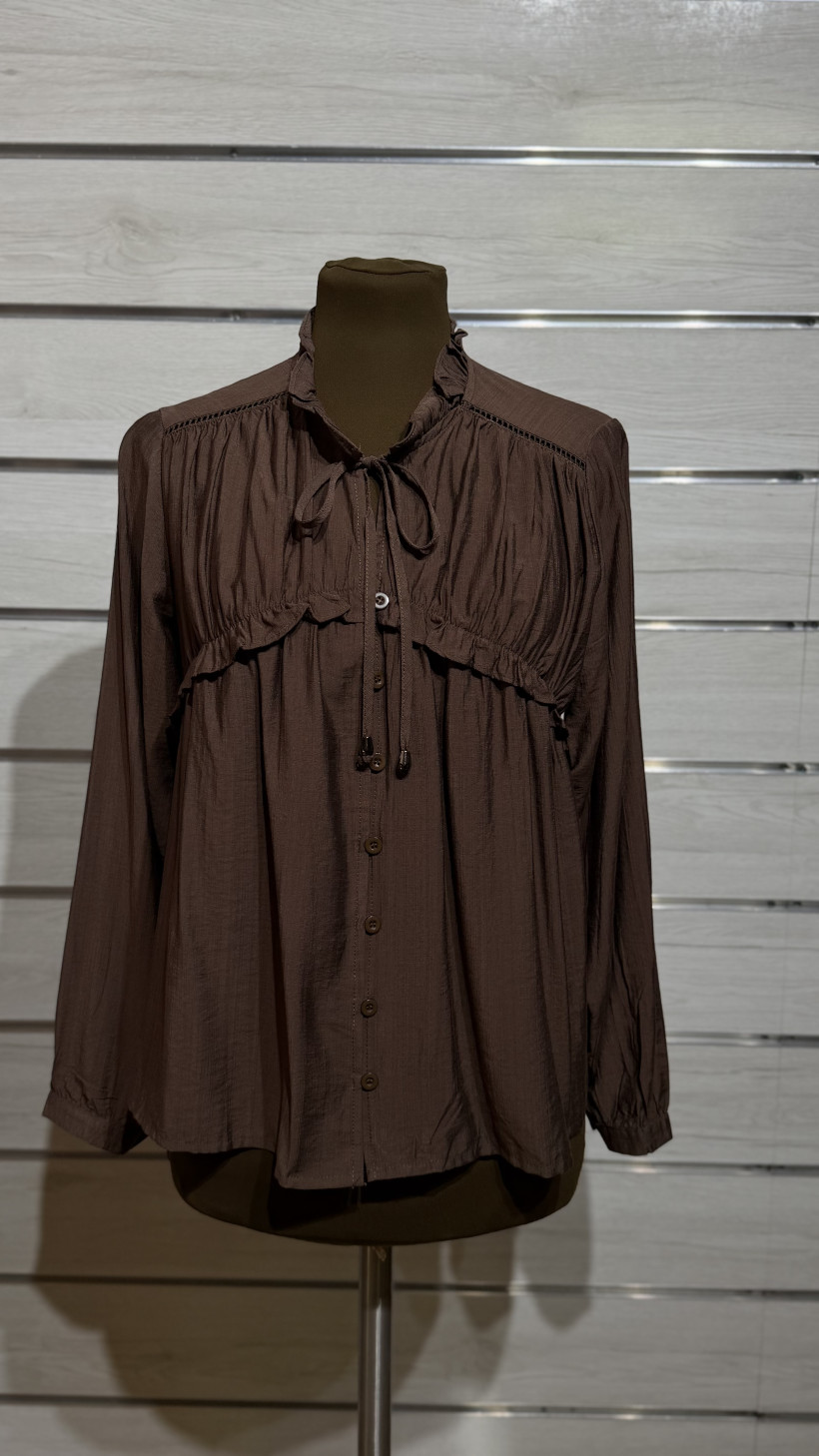 CAMISA BUSTO DRAPEADO