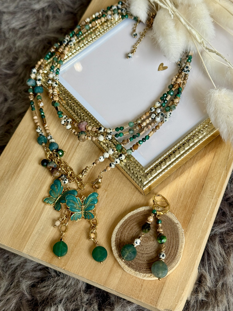 Choker Zieleń dal