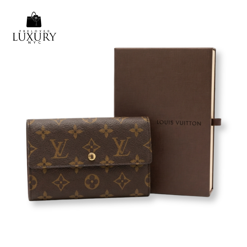 LOUIS VUITTON Porte Trésor Étui Papier