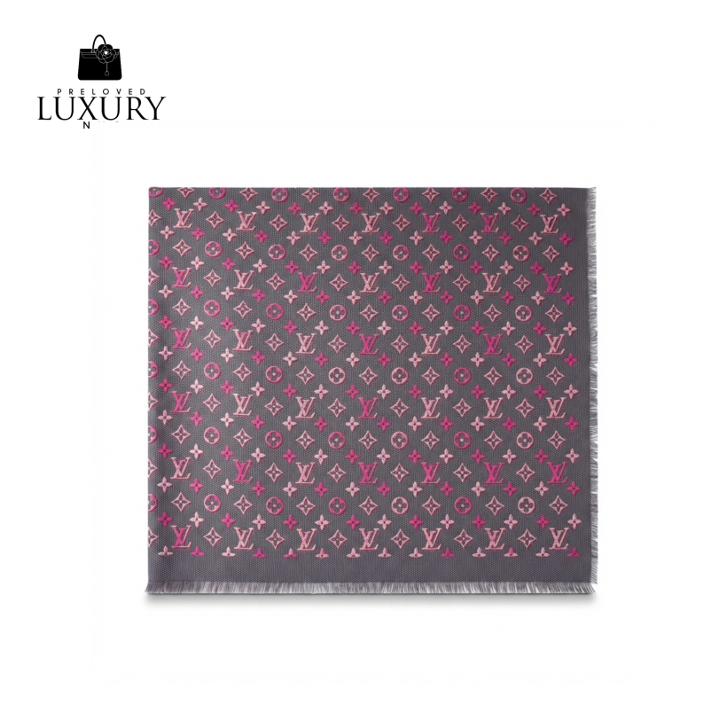 LOUIS VUITTON Pop Monogram Stole