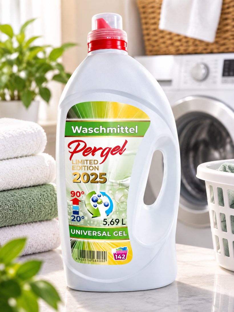Pergel Universal żel do prania uniwersalny 5,69 l 142 prania