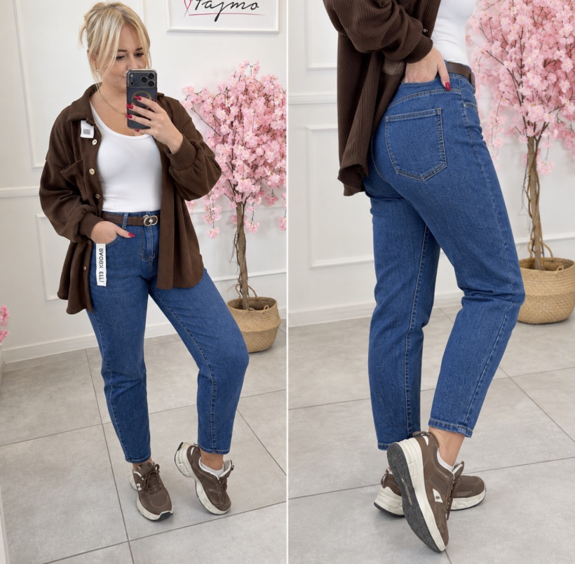 Jeansy baggy fit 15587